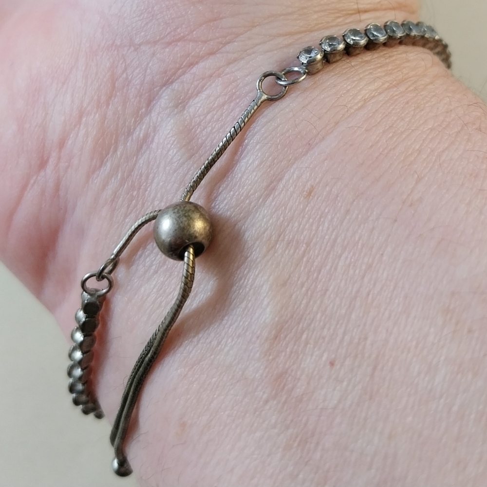 Sterling Silver Adjustable Bracelet - Picture 7 of 13